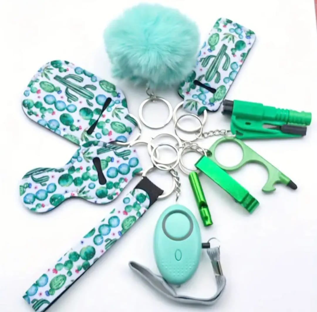 Pattern Self Defense Keychains