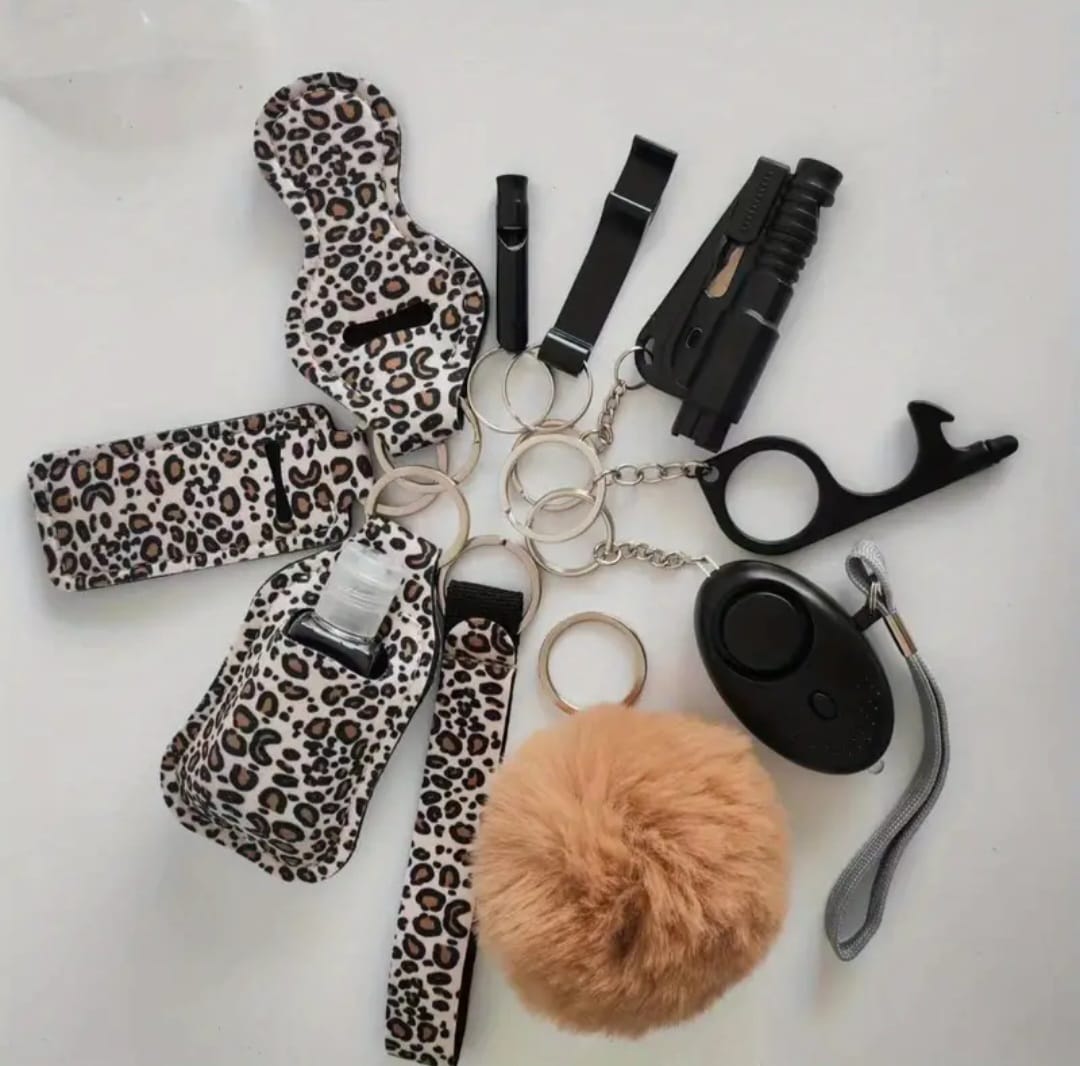 Pattern Self Defense Keychains
