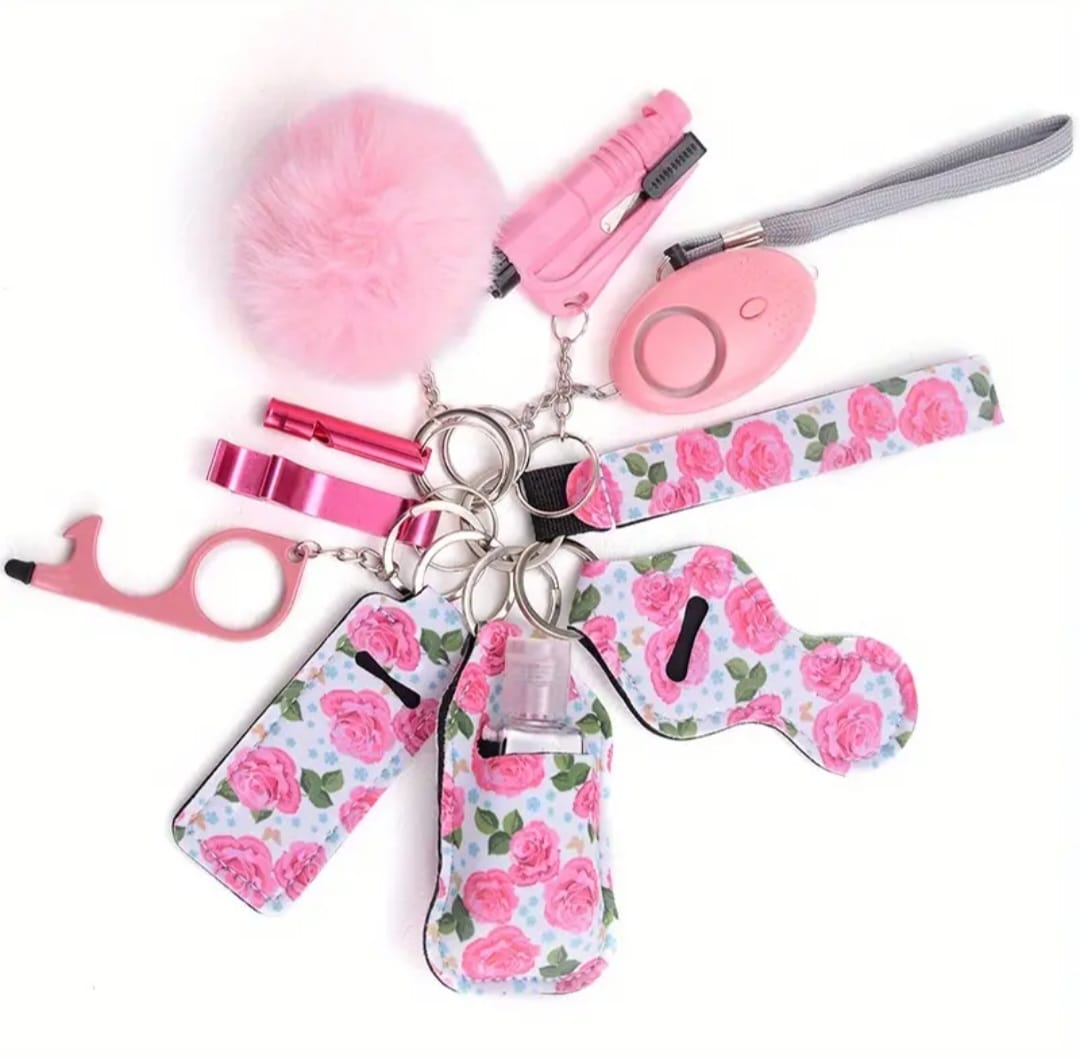 Pattern Self Defense Keychains