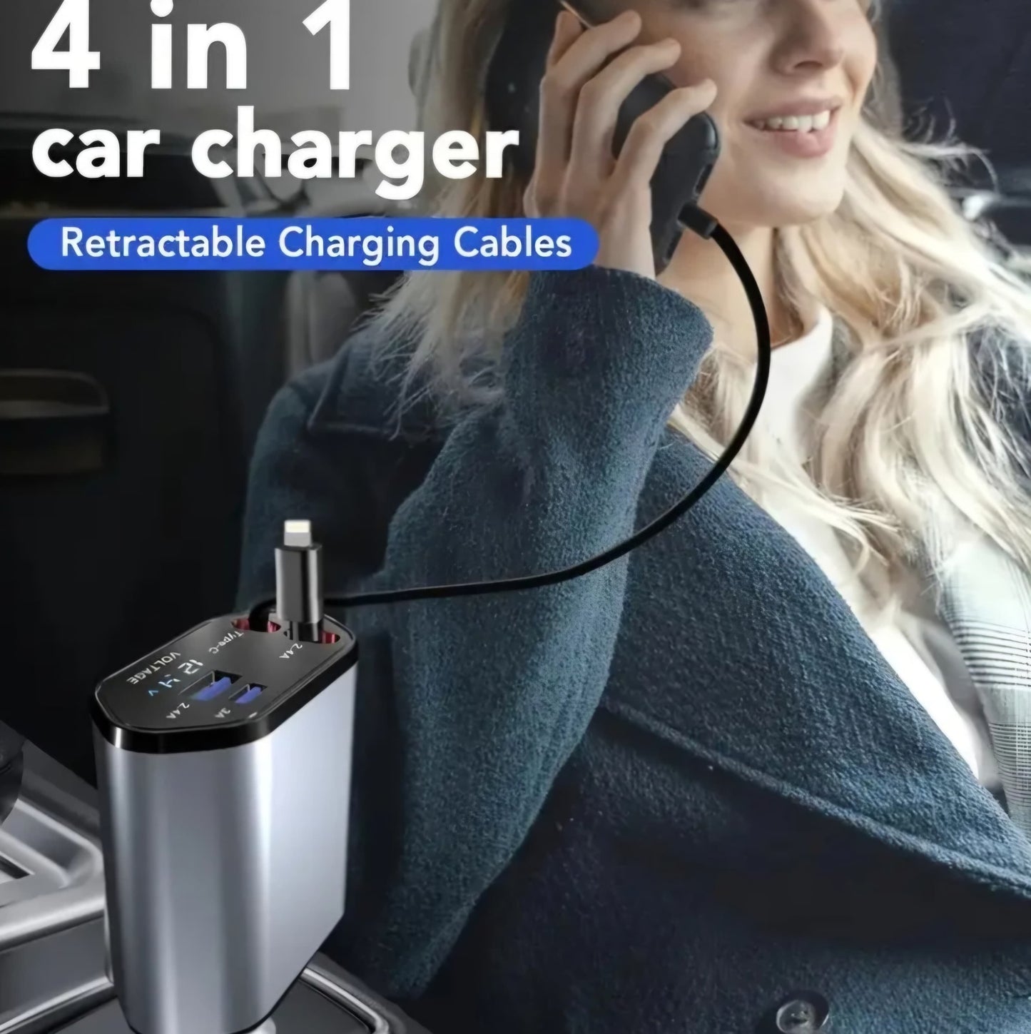 Retractable Car Charger