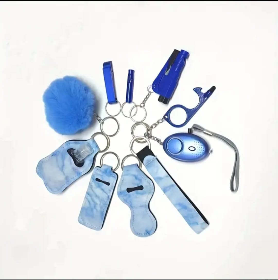 Marble Self Defense Keychains
