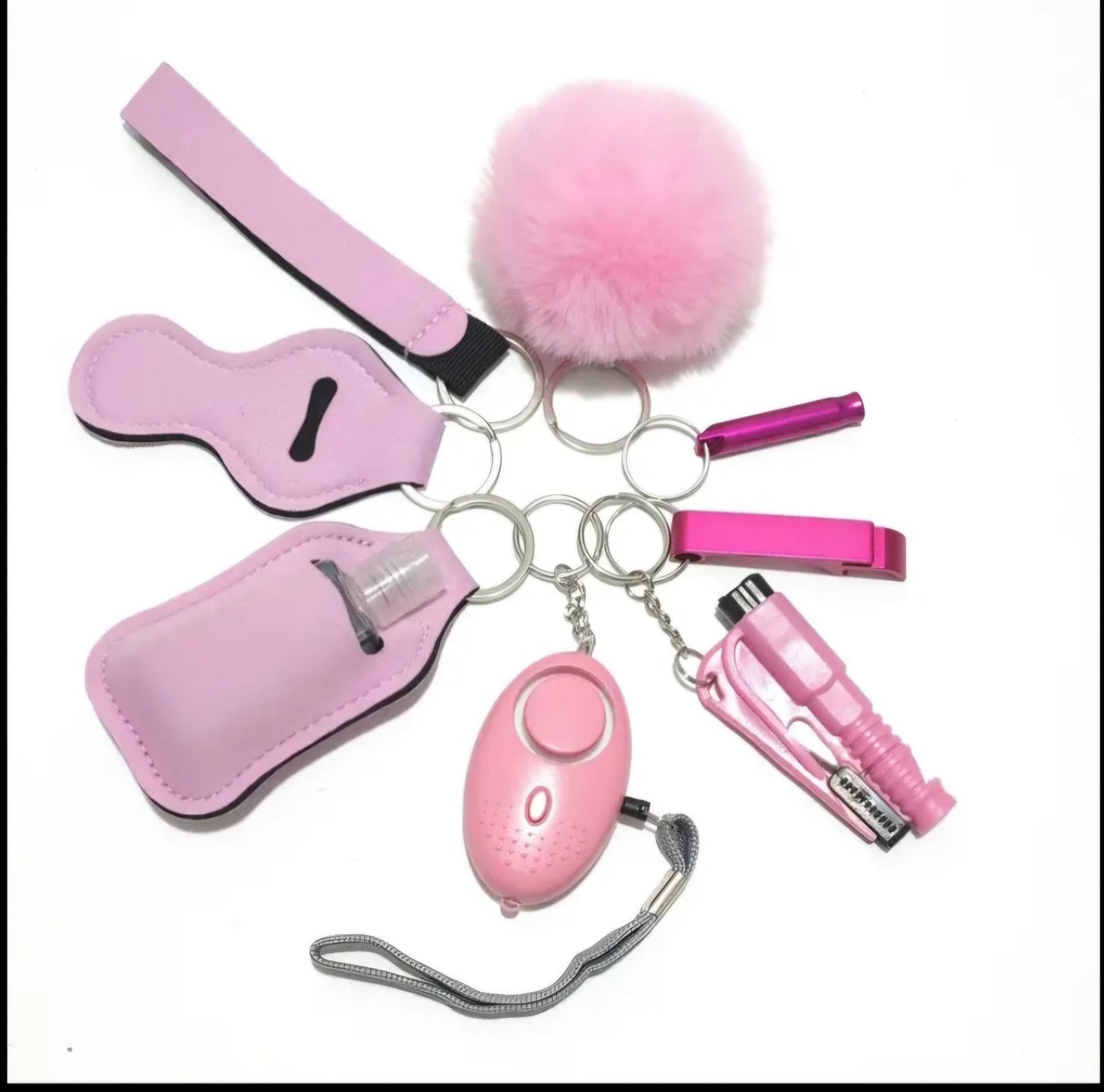 Solid Self Defense Key Chains