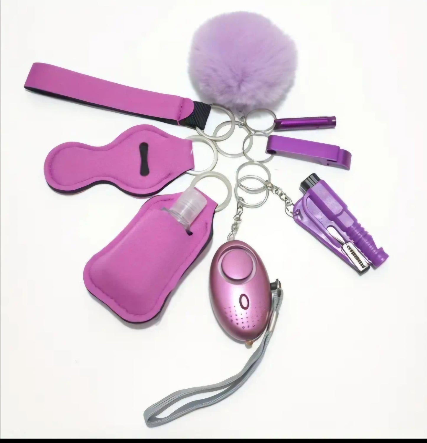 Solid Self Defense Key Chains
